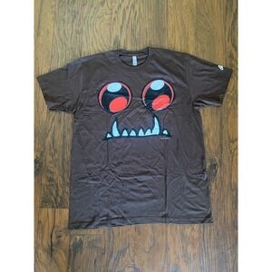 NOS Vintage 2012 Bone Jeff Smith Comics Shirt Brown Graphitti Designs Size XL